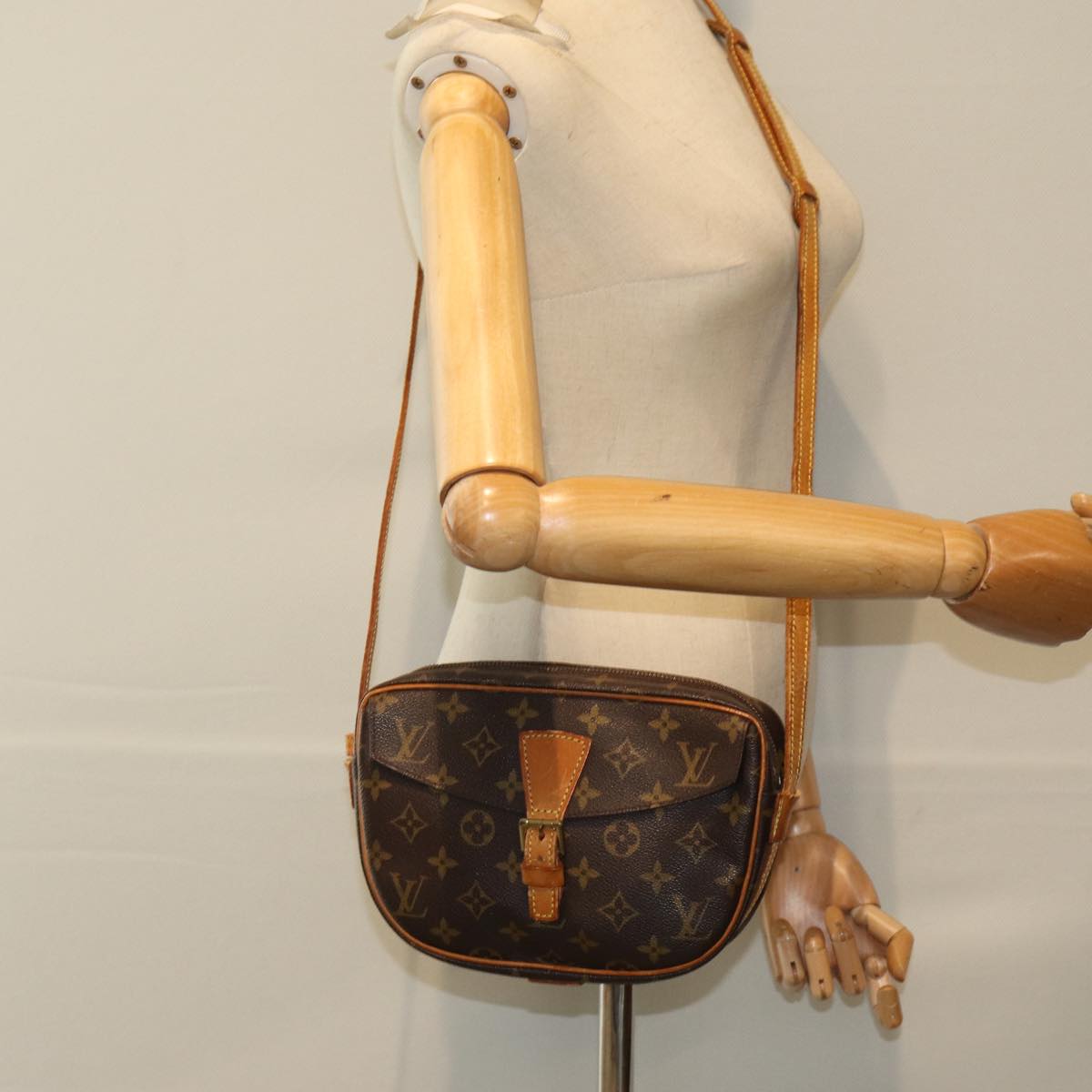 LOUIS VUITTON Monogram Jeune Fille PM Shoulder Bag M51227 LV Auth yk13376