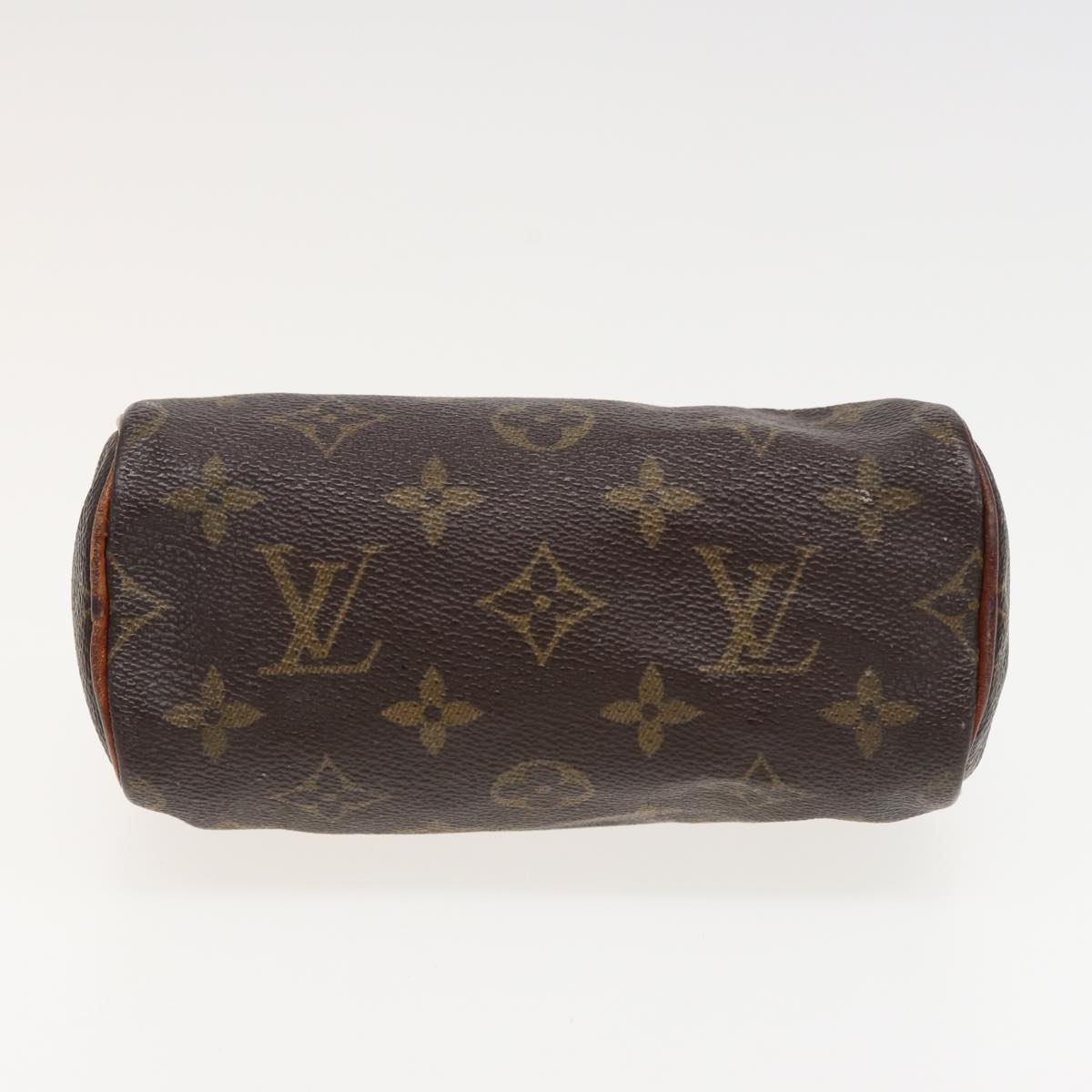 LOUIS VUITTON Monogram Mini Speedy Hand Bag M41534 LV Auth yk13403