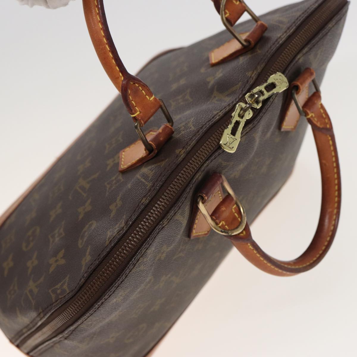 LOUIS VUITTON Monogram Alma Hand Bag M51130 LV Auth yk13405