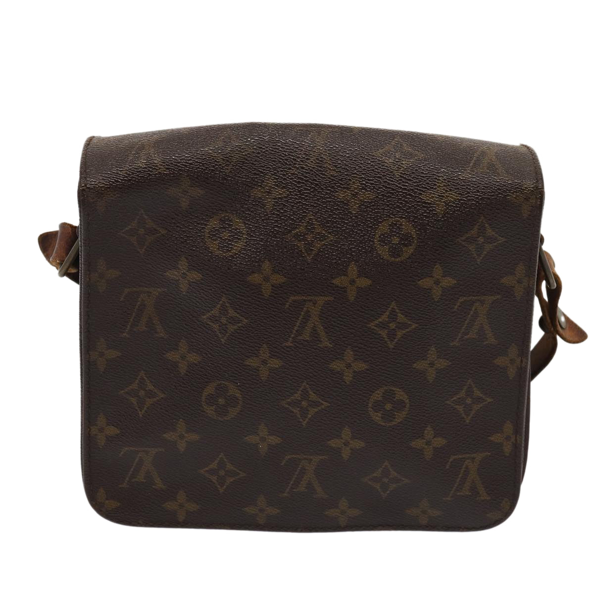 LOUIS VUITTON Monogram Cartouchiere MM Shoulder Bag M51253 LV Auth yk13407