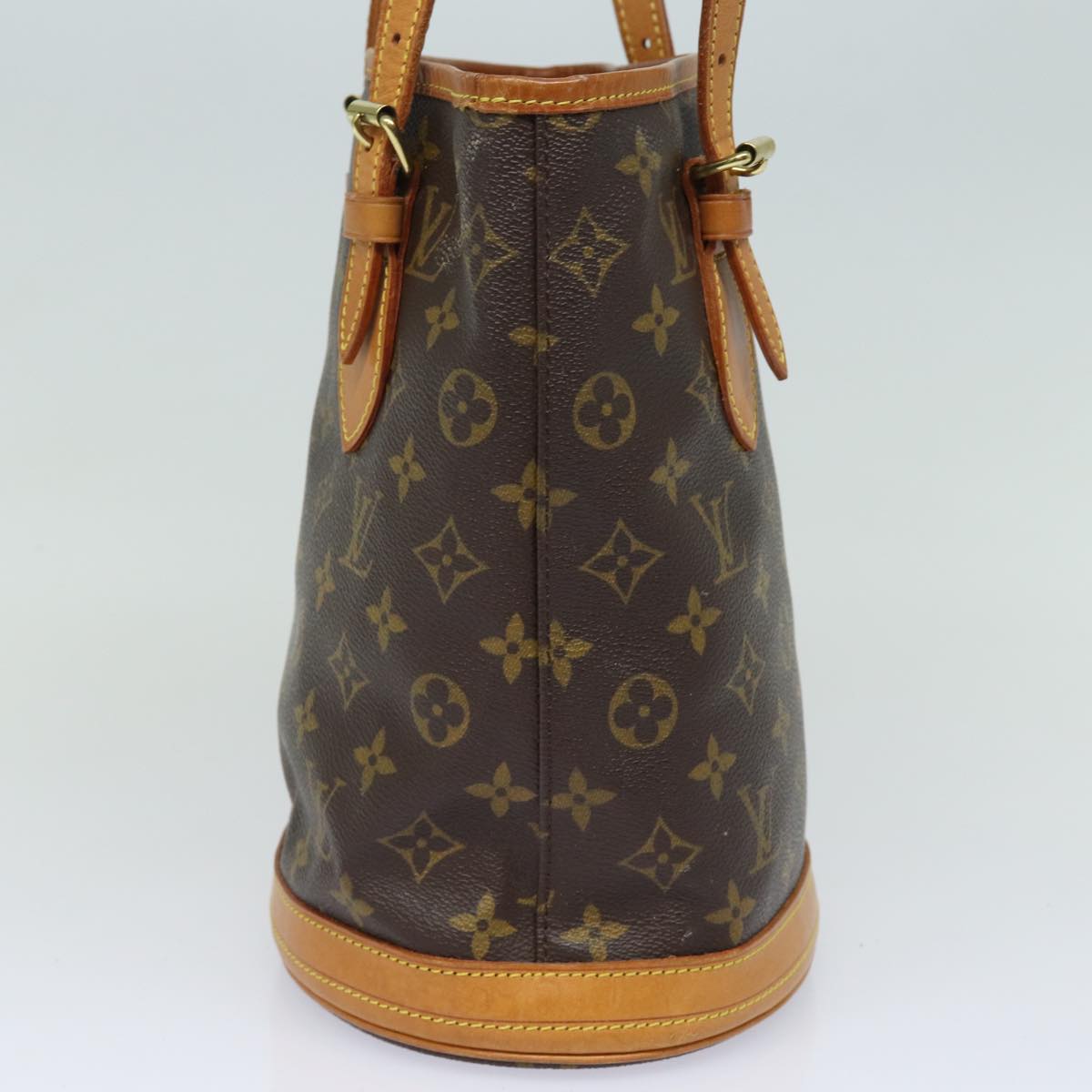 LOUIS VUITTON Monogram Bucket PM Shoulder Bag M42238 LV Auth yk13416