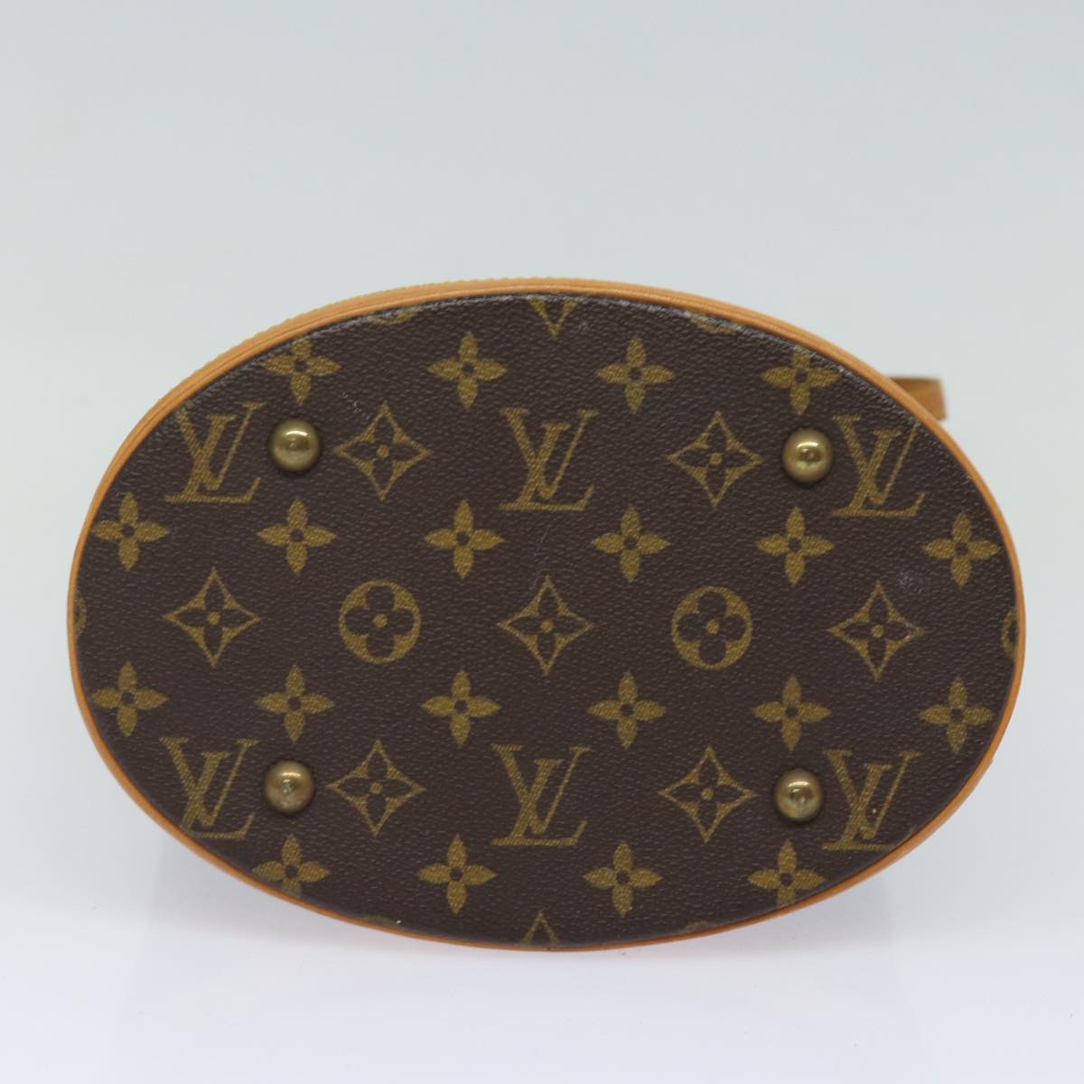 LOUIS VUITTON Monogram Bucket PM Shoulder Bag M42238 LV Auth yk13416