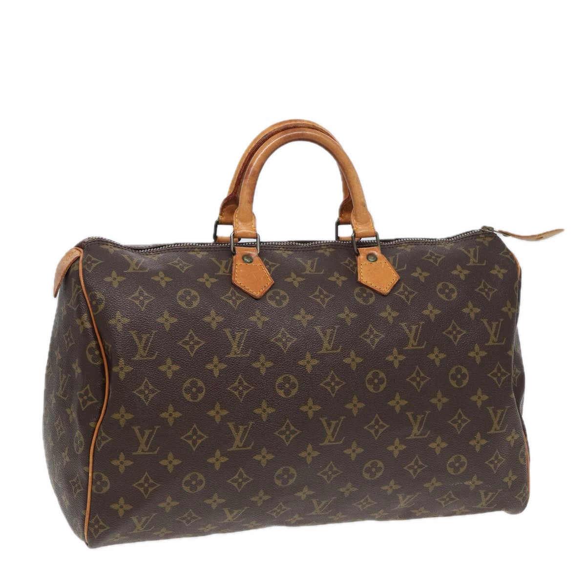 LOUIS VUITTON Monogram Speedy 40 Hand Bag M41522 LV Auth yk13431