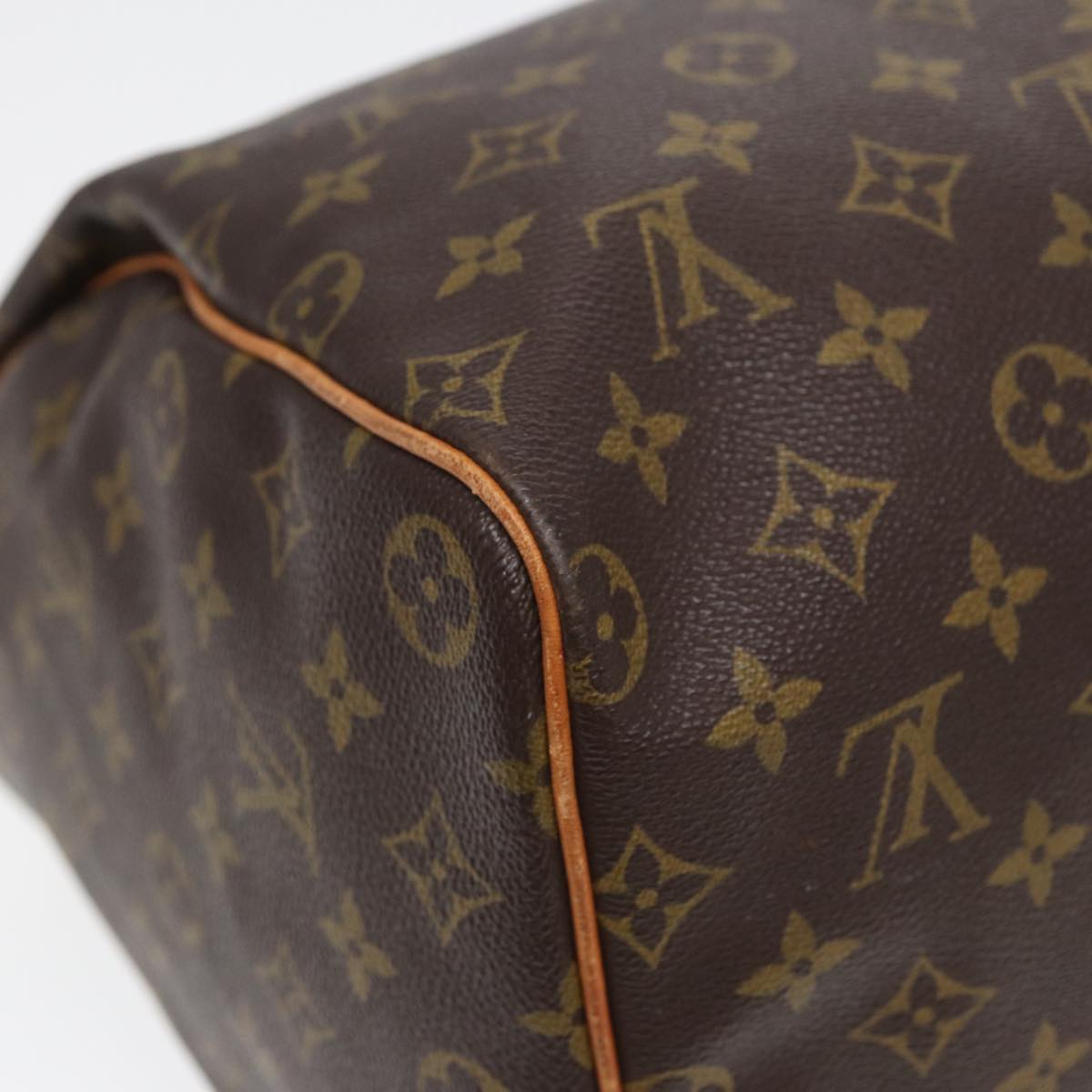 LOUIS VUITTON Monogram Speedy 40 Hand Bag M41522 LV Auth yk13431