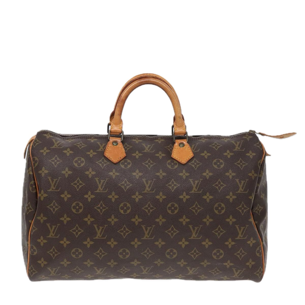 LOUIS VUITTON Monogram Speedy 40 Hand Bag M41522 LV Auth yk13431