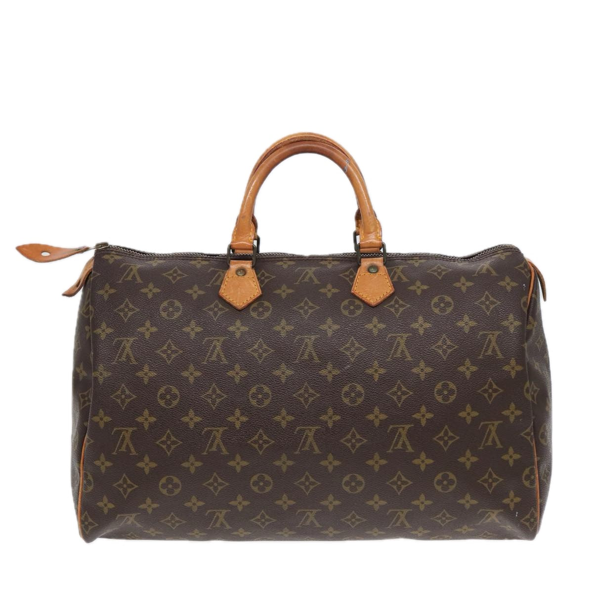 LOUIS VUITTON Monogram Speedy 40 Hand Bag M41522 LV Auth yk13431