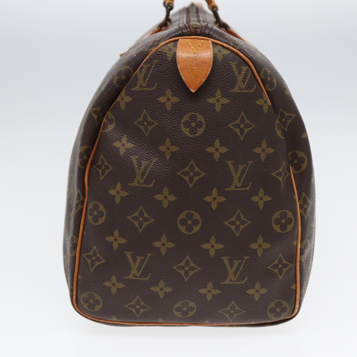 LOUIS VUITTON Monogram Speedy 40 Hand Bag M41522 LV Auth yk13431