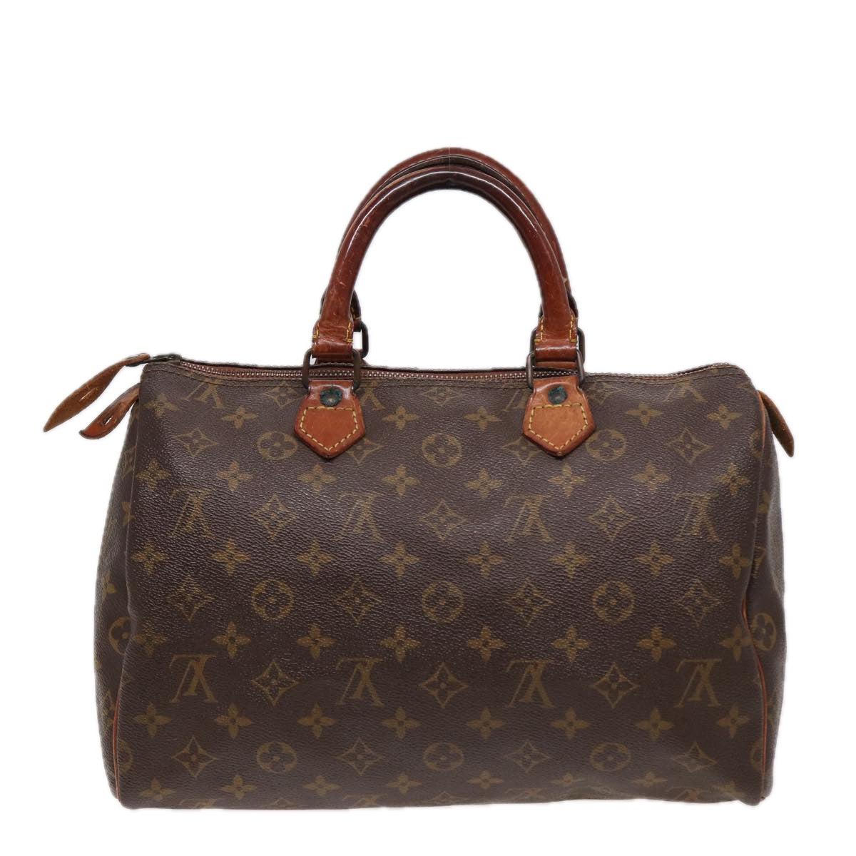 LOUIS VUITTON Monogram Speedy 30 Hand Bag M41526 LV Auth yk13436 - 0