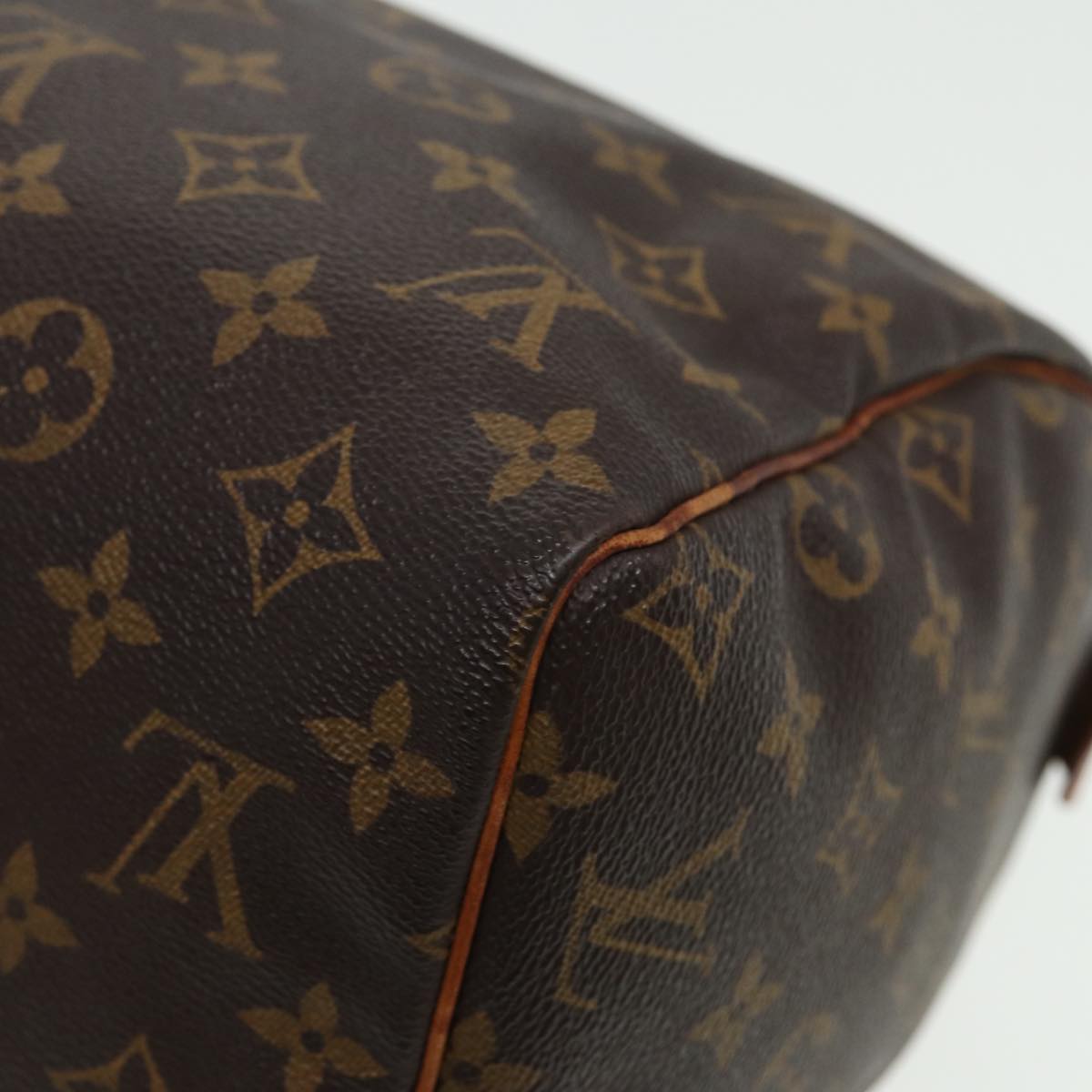 LOUIS VUITTON Monogram Speedy 30 Hand Bag M41526 LV Auth yk13441