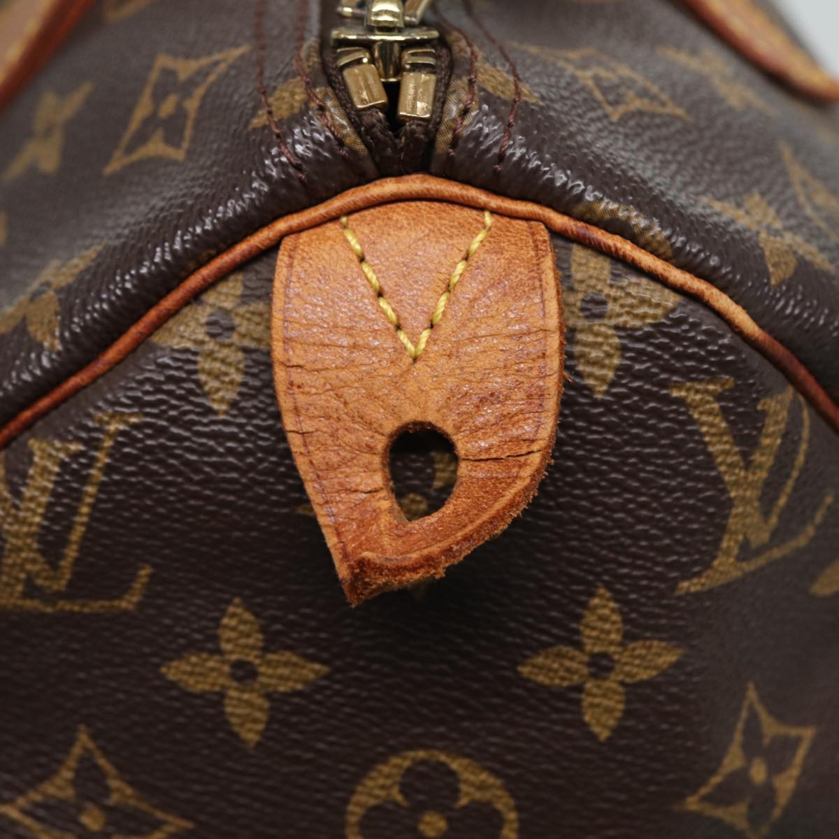 LOUIS VUITTON Monogram Speedy 30 Hand Bag M41526 LV Auth yk13441