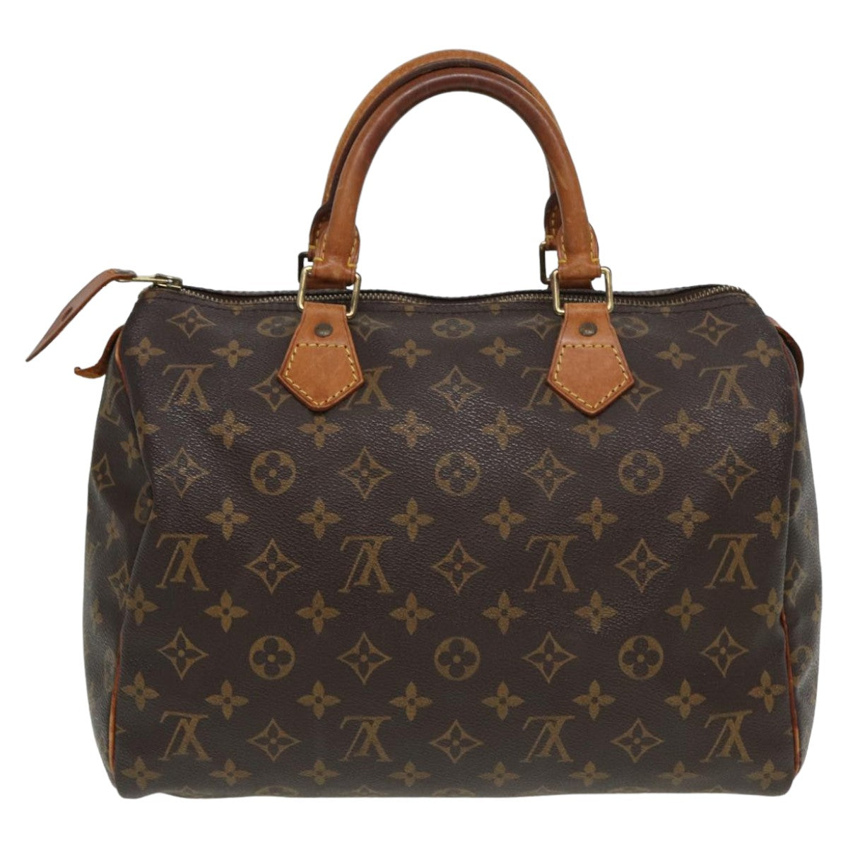 LOUIS VUITTON Monogram Speedy 30 Hand Bag M41526 LV Auth yk13441