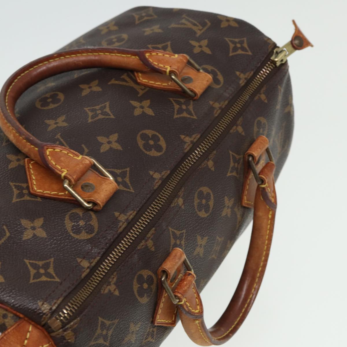 LOUIS VUITTON Monogram Speedy 30 Hand Bag M41526 LV Auth yk13441