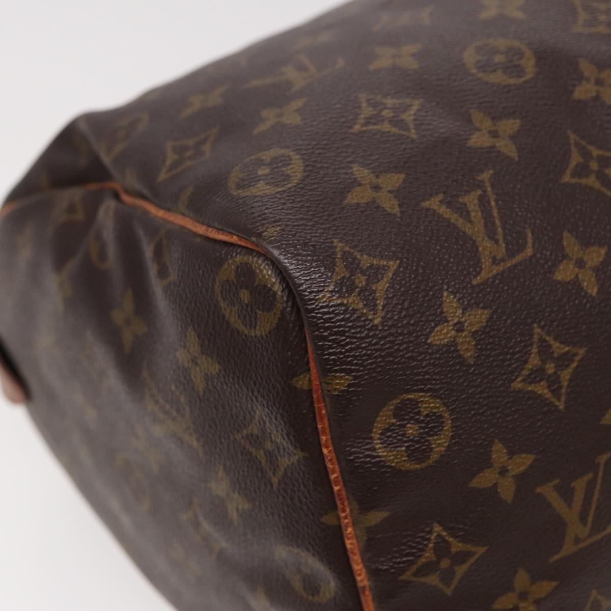 LOUIS VUITTON Monogram Speedy 35 Hand Bag M41524 LV Auth yk13444