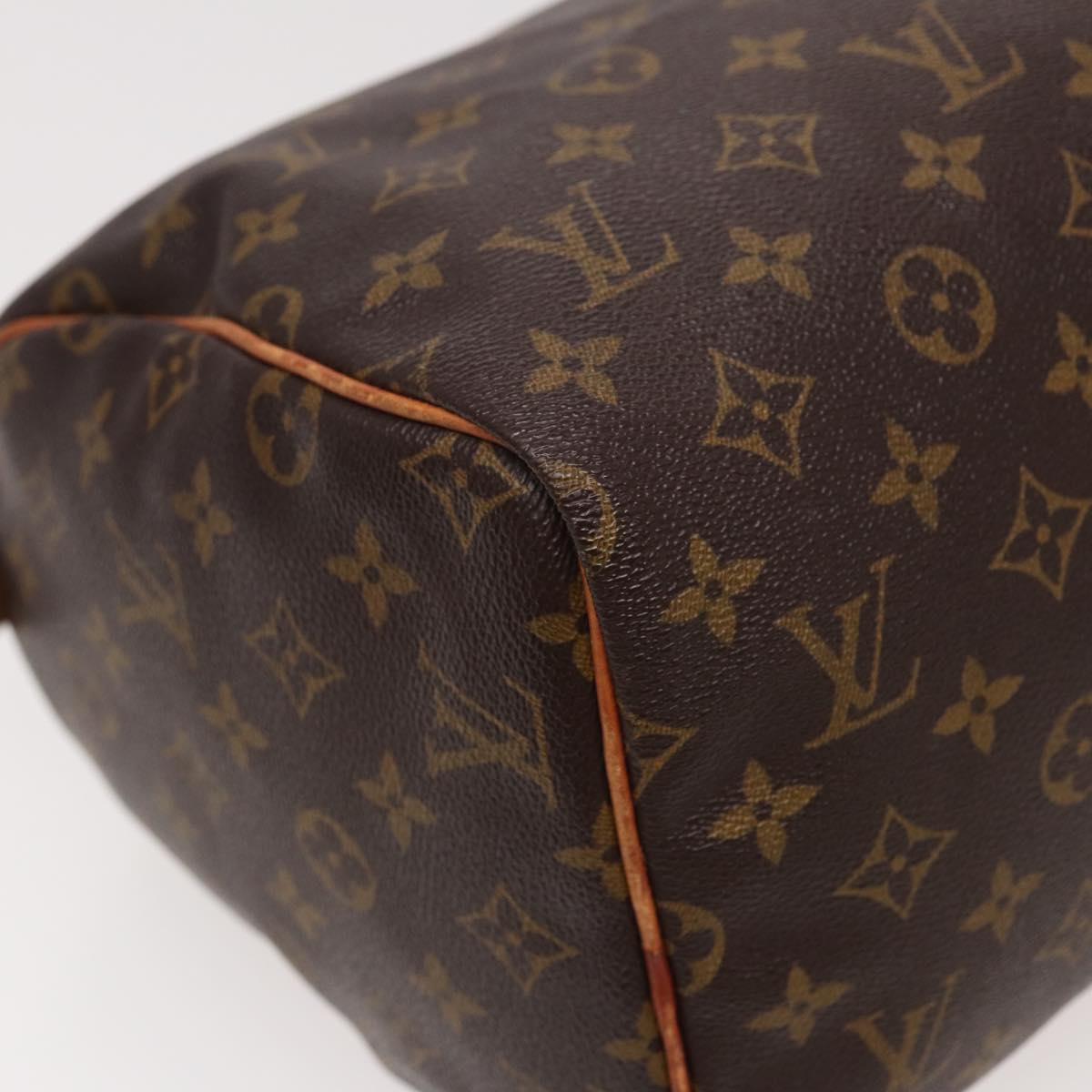 LOUIS VUITTON Monogram Speedy 30 Hand Bag M41526 LV Auth yk13464