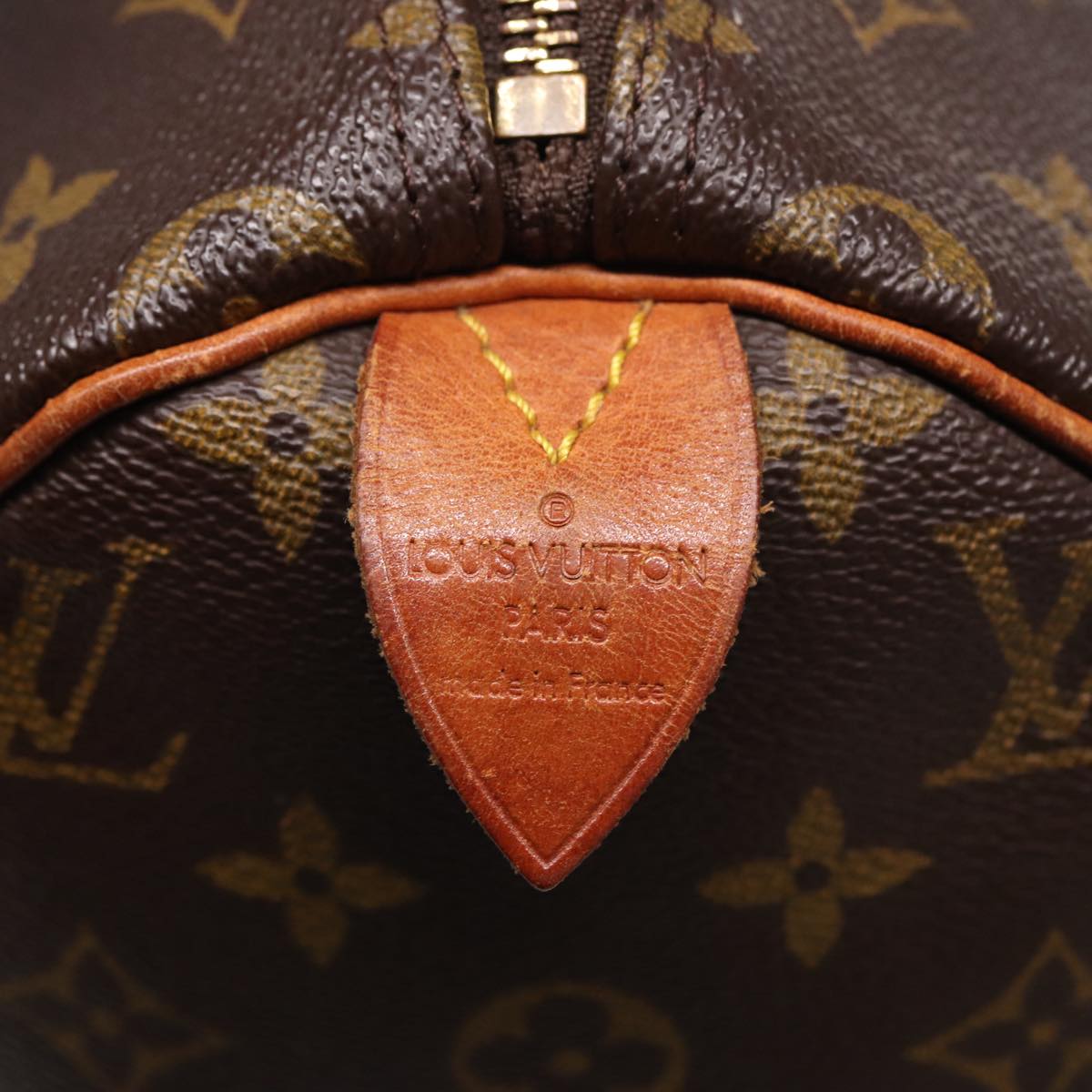 LOUIS VUITTON Monogram Speedy 30 Hand Bag M41526 LV Auth yk13464