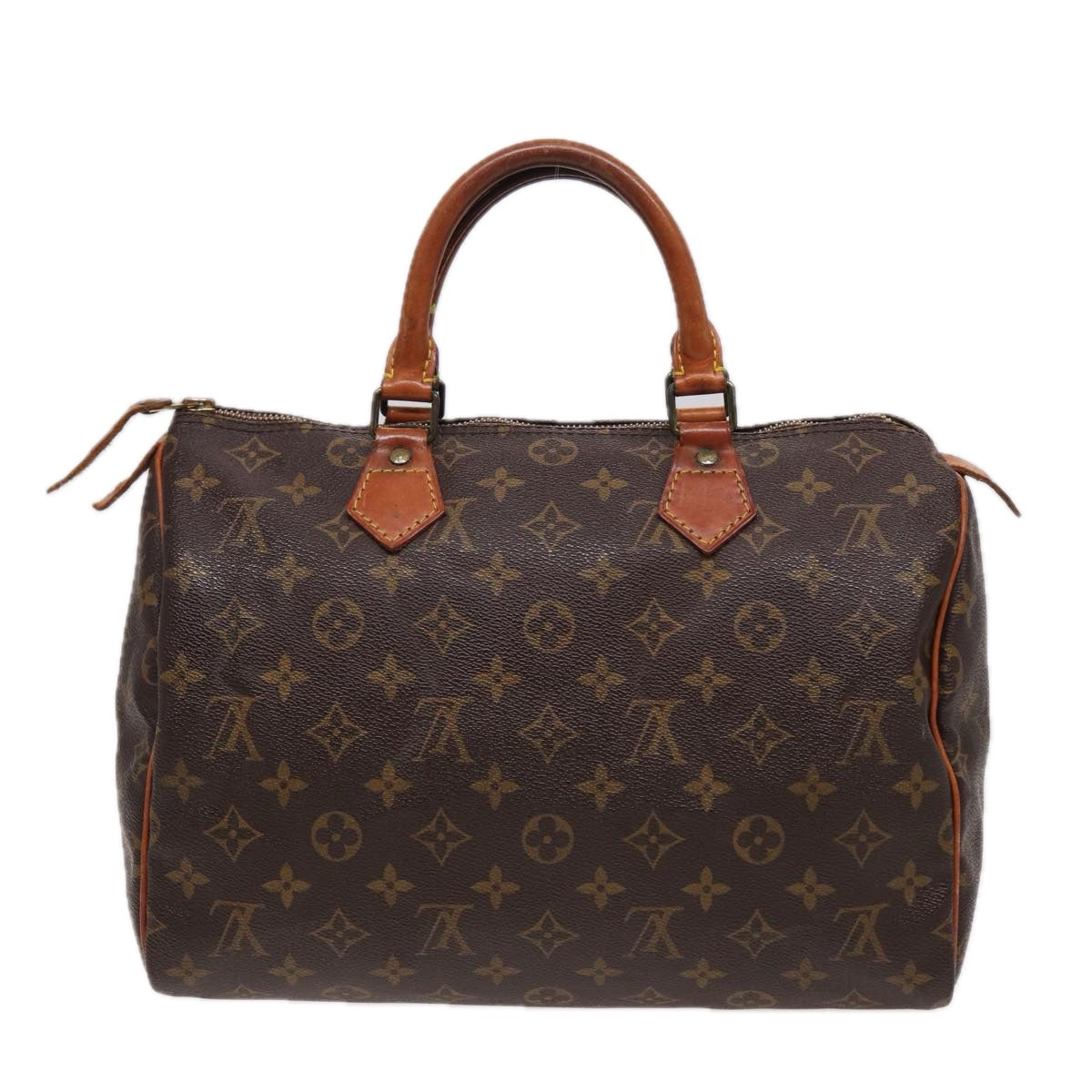 LOUIS VUITTON Monogram Speedy 30 Hand Bag M41526 LV Auth yk13464 - 0