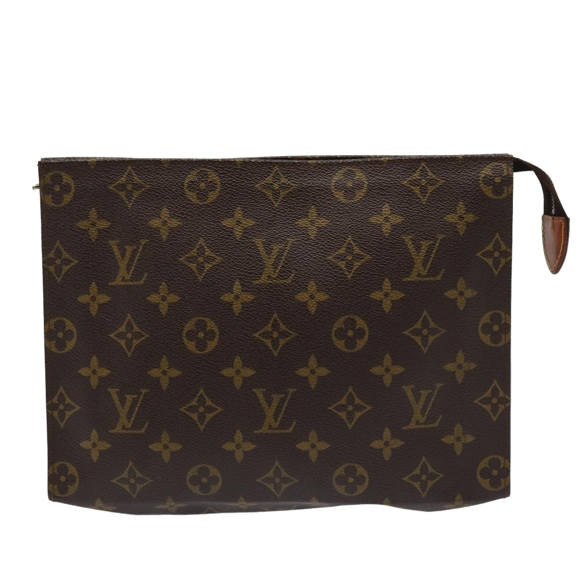 LOUIS VUITTON Monogram Poche Toilette 26 Pouch M47542 LV Auth yk13466