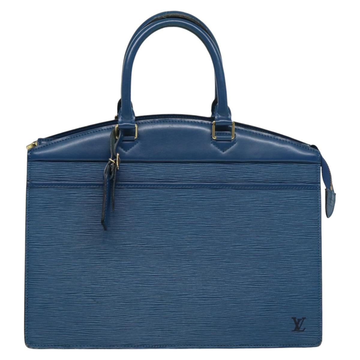 LOUIS VUITTON Epi Riviera Hand Bag Blue M48185 LV Auth yk13475