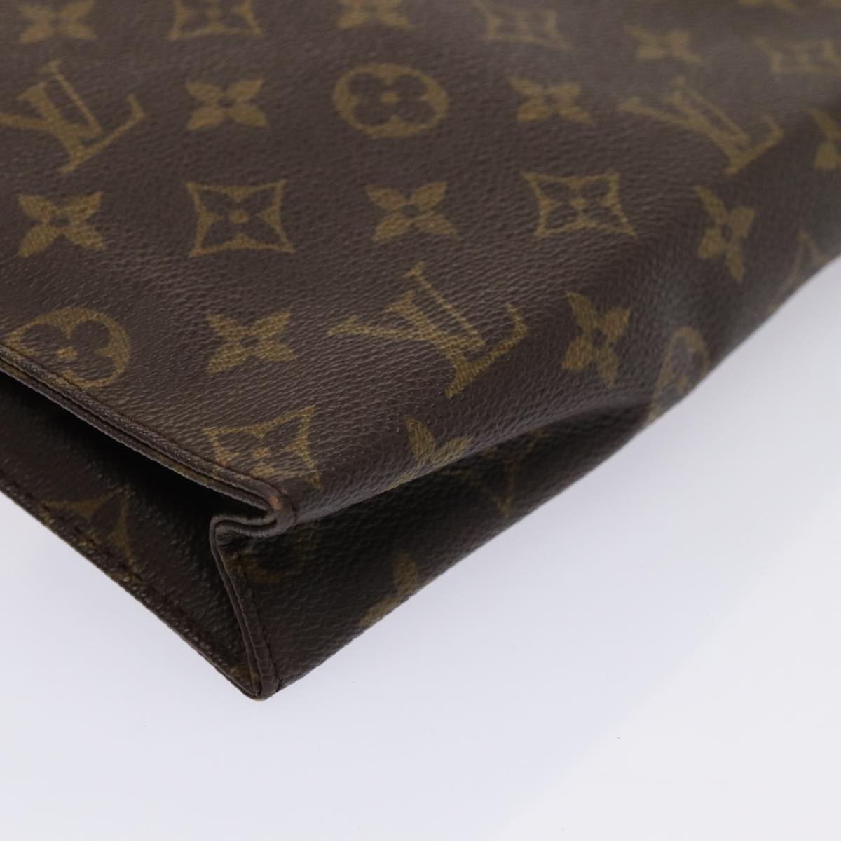 LOUIS VUITTON Monogram Poche Toilette 26 Pouch M47542 LV Auth yk13476