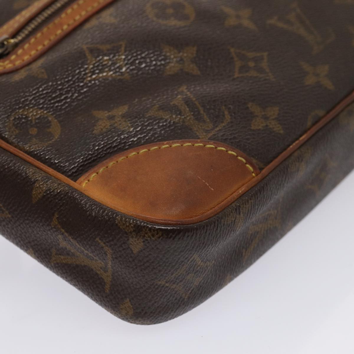 LOUIS VUITTON Monogram Marly Dragonne GM Clutch Bag M51825 LV Auth yk13485