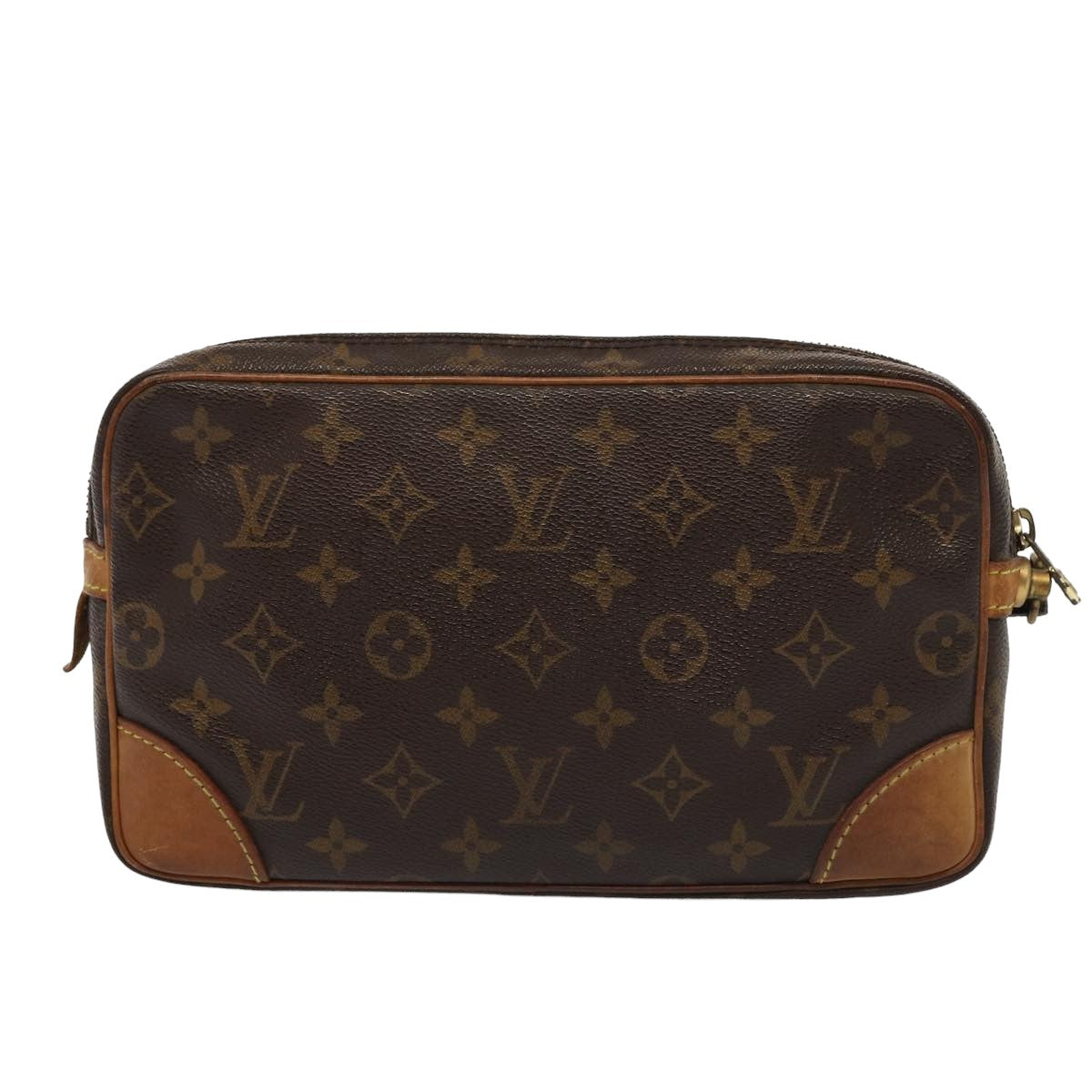 LOUIS VUITTON Monogram Marly Dragonne GM Clutch Bag M51825 LV Auth yk13485 - 0