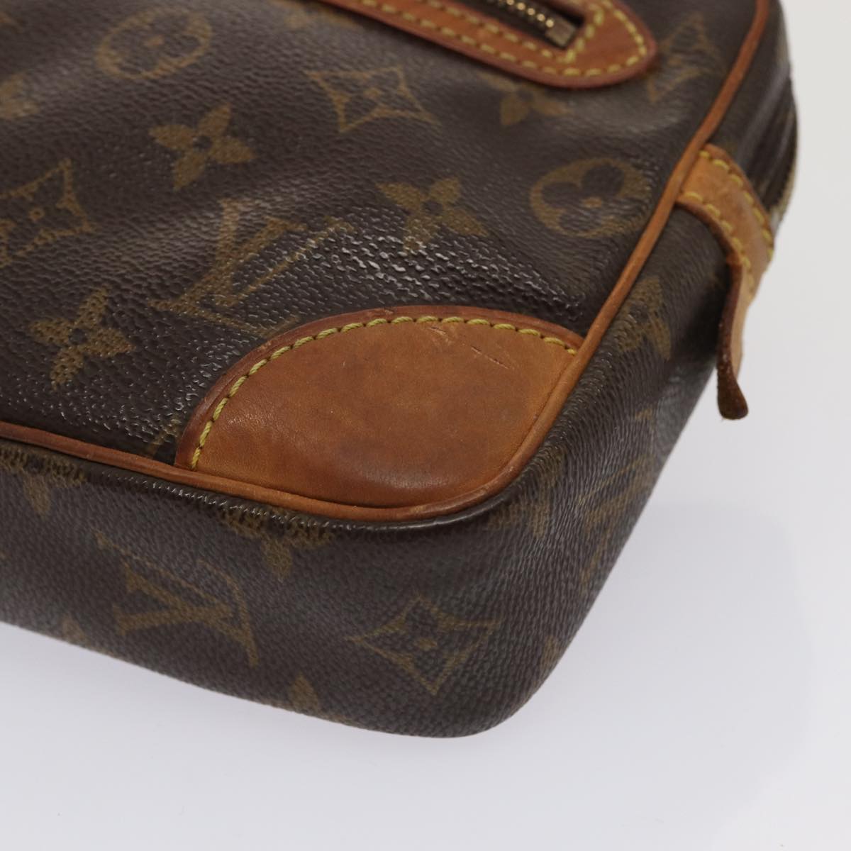 LOUIS VUITTON Monogram Marly Dragonne GM Clutch Bag M51825 LV Auth yk13485