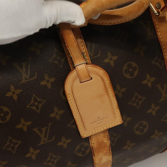 LOUIS VUITTON Monogram Keepall 45 Boston Bag M41428 LV Auth yk13493