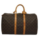 LOUIS VUITTON Monogram Keepall 45 Boston Bag M41428 LV Auth yk13493-13