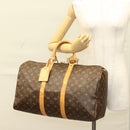 LOUIS VUITTON Monogram Keepall 45 Boston Bag M41428 LV Auth yk13493-23