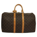 LOUIS VUITTON Monogram Keepall 45 Boston Bag M41428 LV Auth yk13493-2