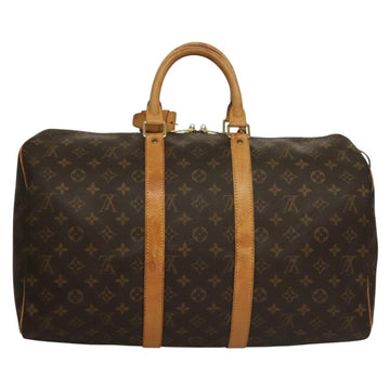 LOUIS VUITTON Monogram Keepall 45 Boston Bag M41428 LV Auth yk13493 - 0