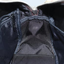 BURBERRY Nova Check Hand Bag Nylon Black Beige Auth yk13499-17