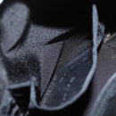 BURBERRY Nova Check Hand Bag Nylon Black Beige Auth yk13499-21