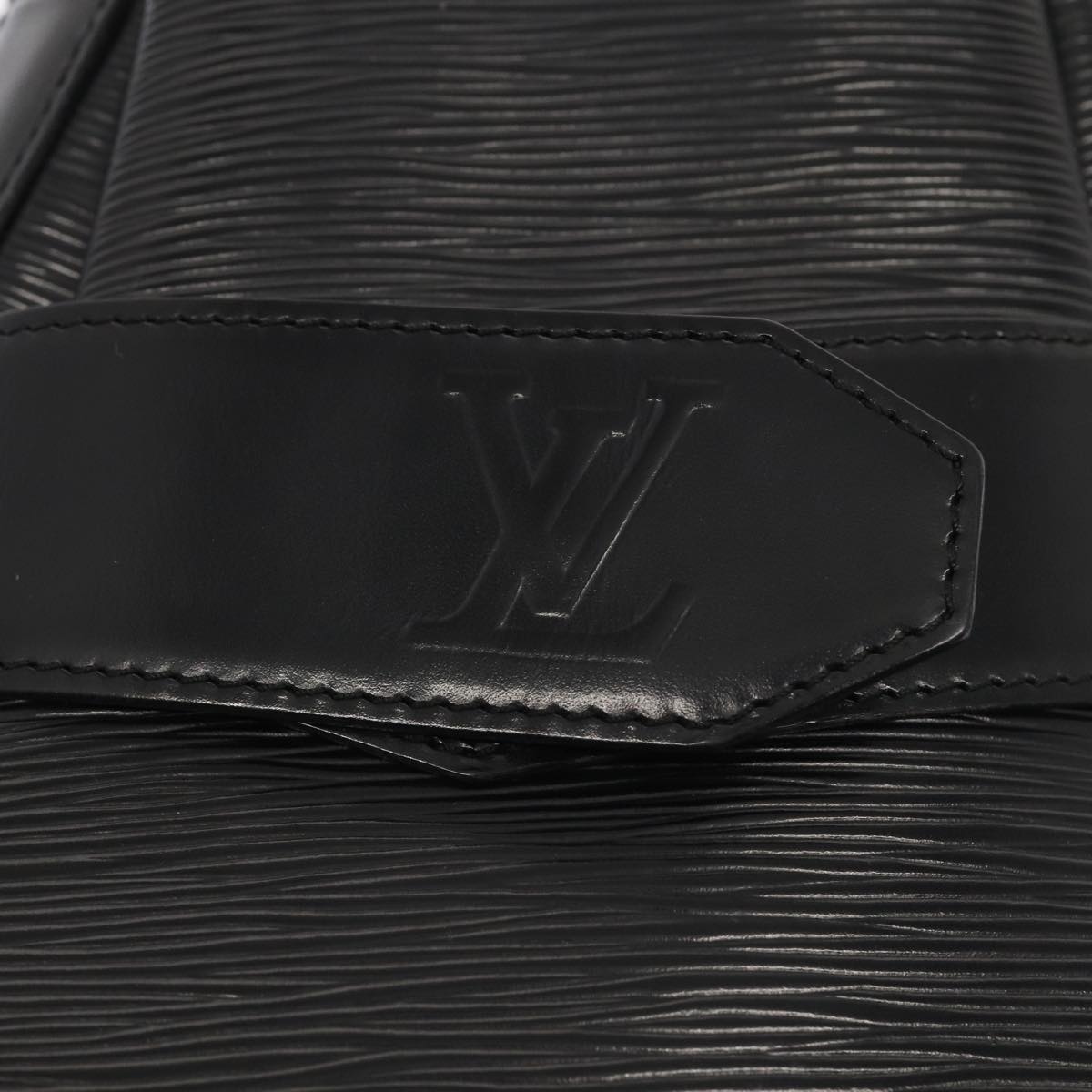 LOUIS VUITTON Epi Sac Depaule PM Shoulder Bag Black M80157 LV Auth yk13502