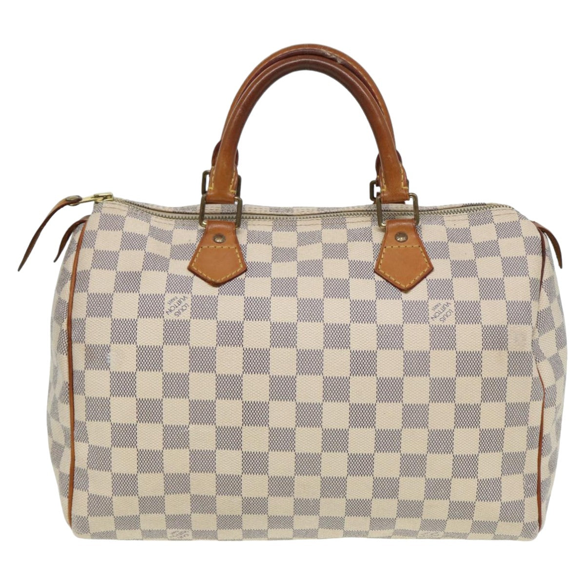 LOUIS VUITTON Damier Azur Speedy 30 Hand Bag N41533 LV Auth yk13506 - 0