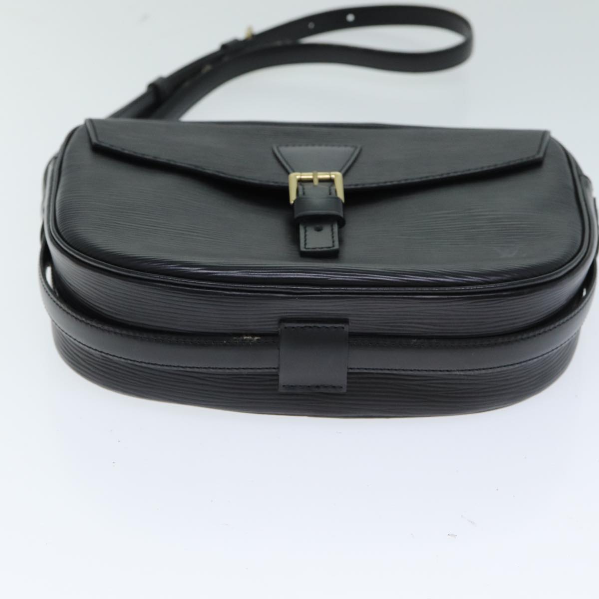 LOUIS VUITTON Epi Jeune Fille MM Shoulder Bag Black M52152 LV Auth yk13512