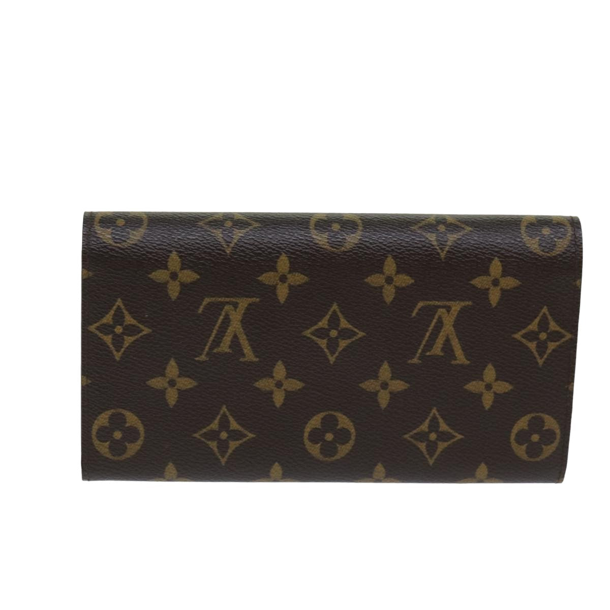 LOUIS VUITTON Monogram Portefeuille Sarah Long Wallet M60531 LV Auth yk13519A - 0