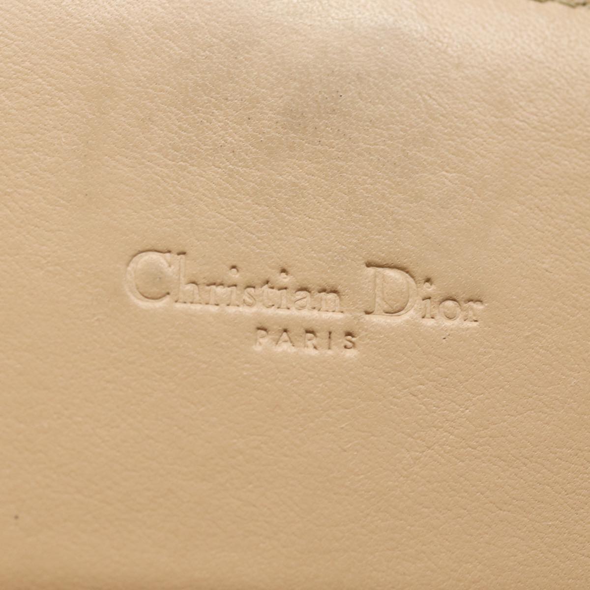 Christian Dior Trotter Canvas Wallet Brown Auth yk13525