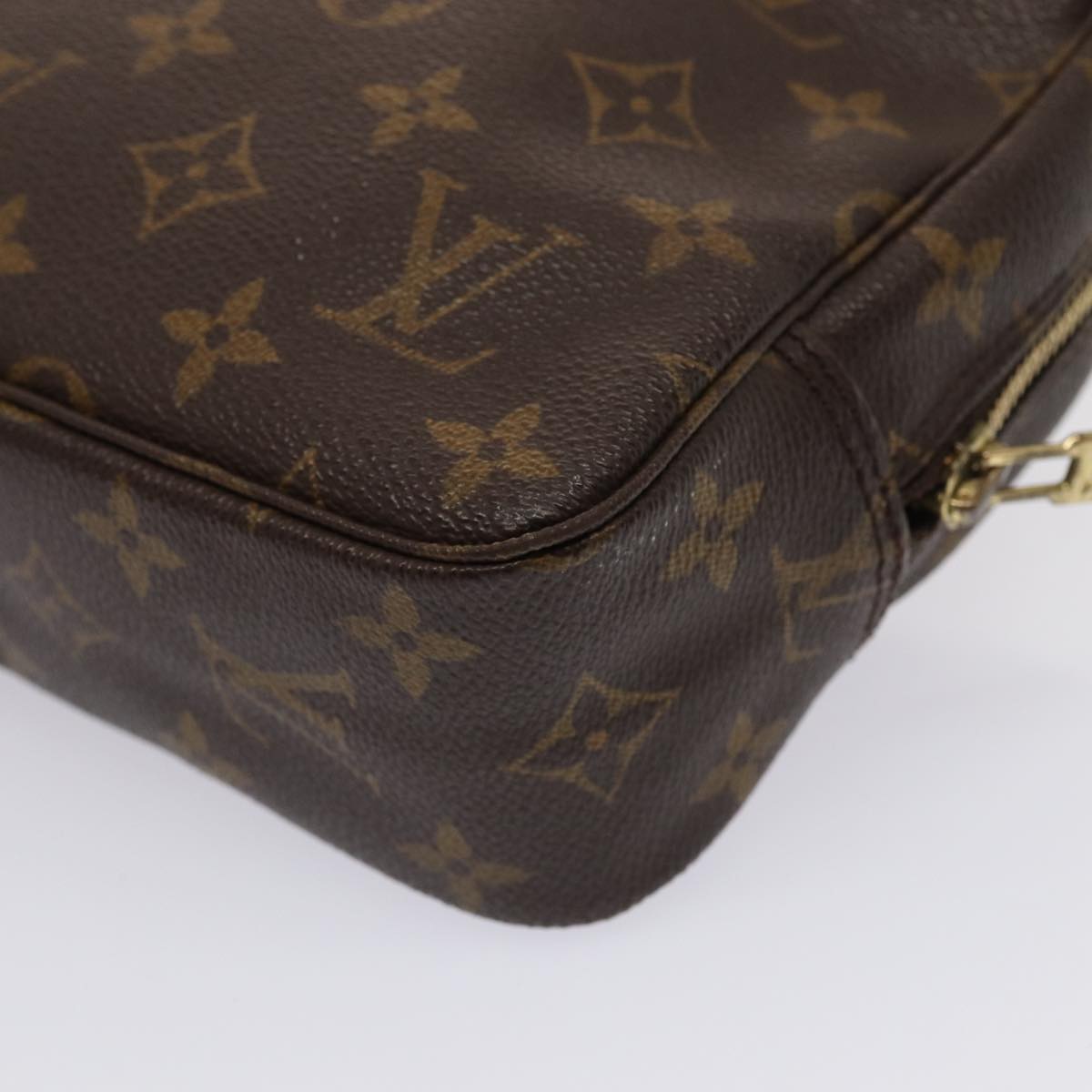 LOUIS VUITTON Monogram Trousse Toilette 23 Clutch Bag M47524 LV Auth yk13528