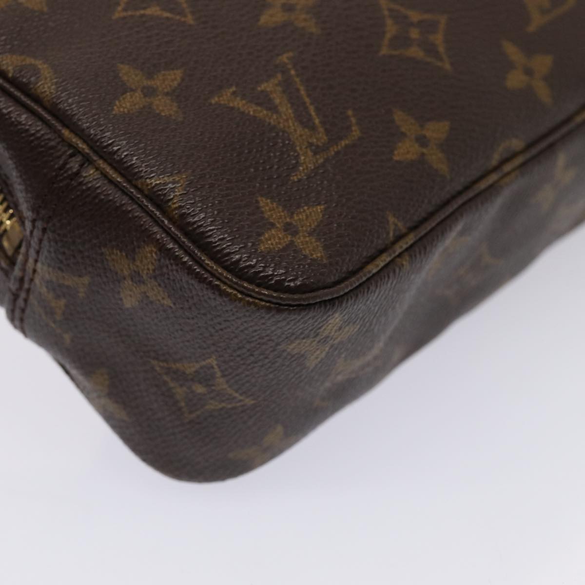 LOUIS VUITTON Monogram Trousse Toilette 23 Clutch Bag M47524 LV Auth yk13528