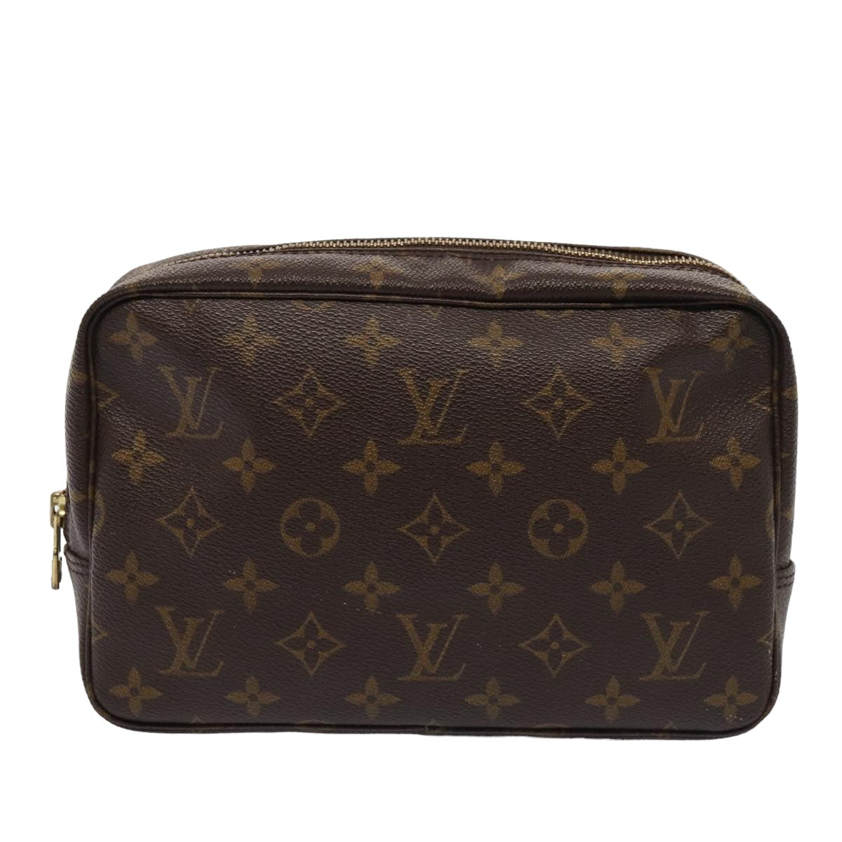 LOUIS VUITTON Monogram Trousse Toilette 23 Clutch Bag M47524 LV Auth yk13528