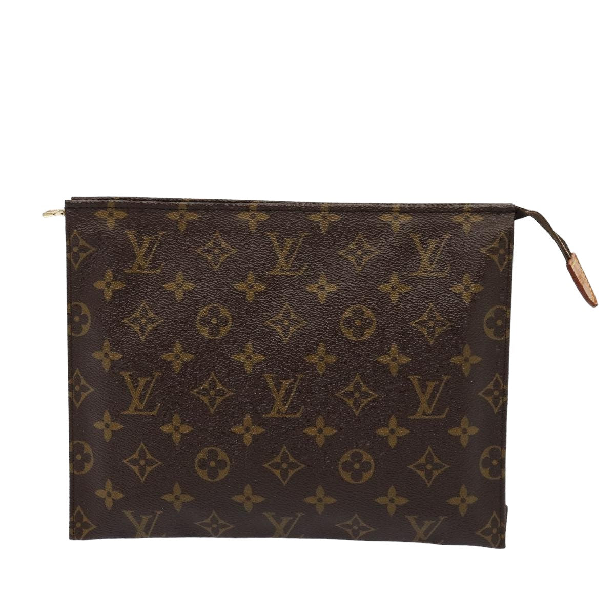 LOUIS VUITTON Monogram Poche Toilette 26 Pouch M47542 LV Auth yk13529