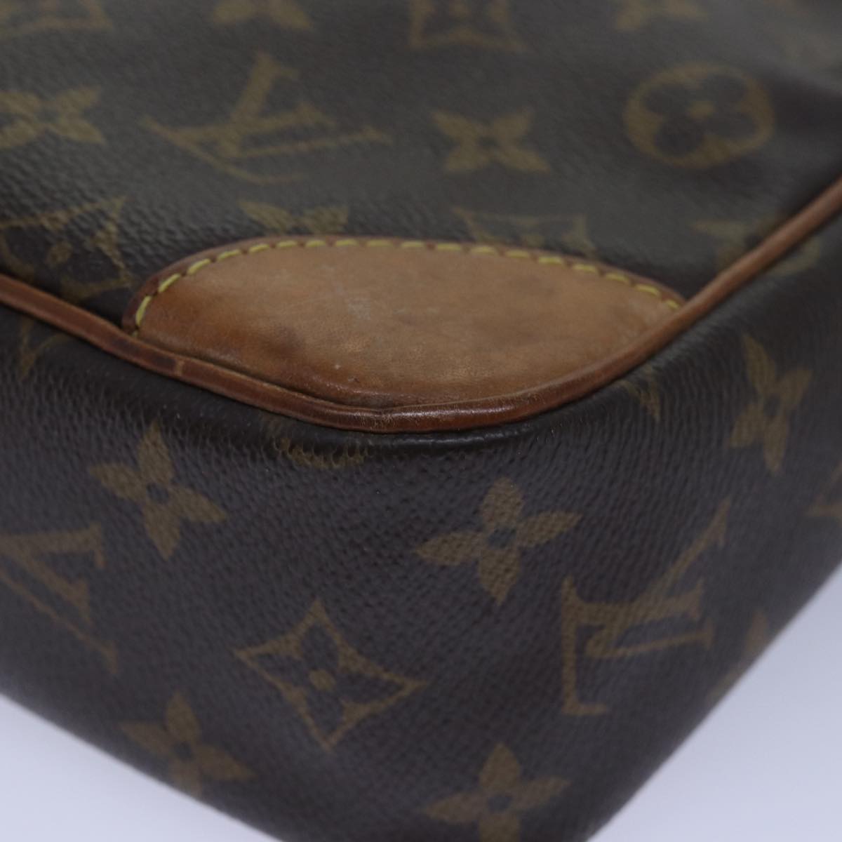 LOUIS VUITTON Monogram Compiegne 28 Clutch Bag M51845 LV Auth yk13547