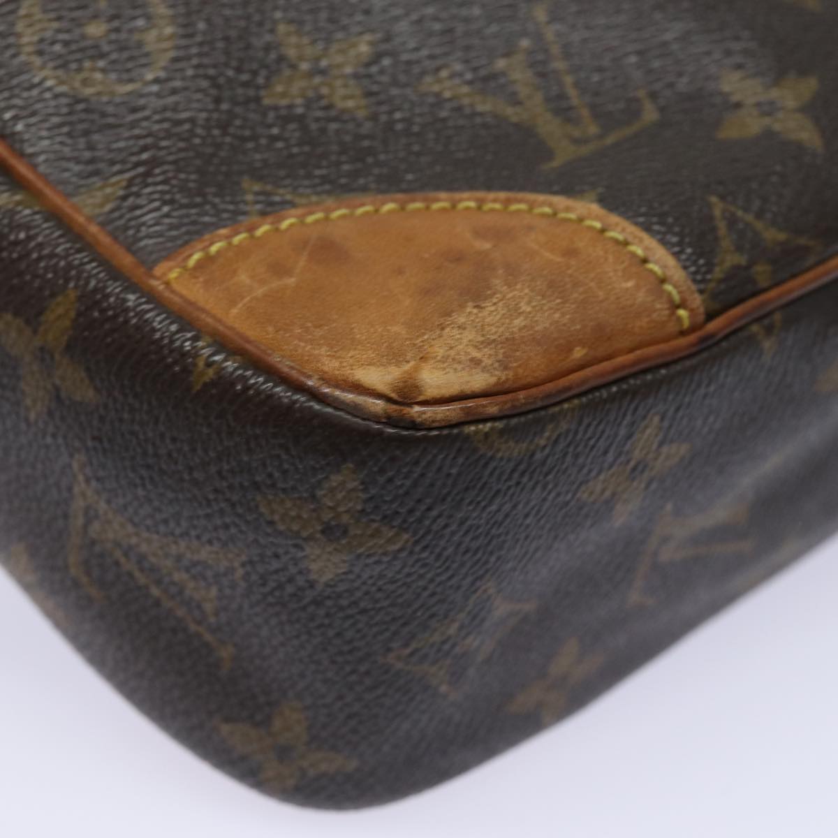 LOUIS VUITTON Monogram Compiegne 28 Clutch Bag M51845 LV Auth yk13553