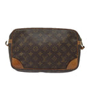 LOUIS VUITTON Monogram Compiegne 28 Clutch Bag M51845 LV Auth yk13555-2