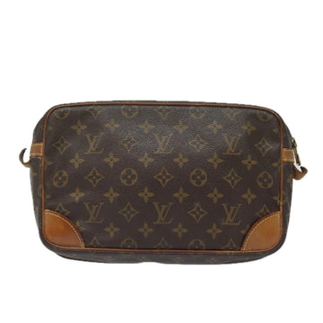LOUIS VUITTON Monogram Compiegne 28 Clutch Bag M51845 LV Auth yk13555 - 0