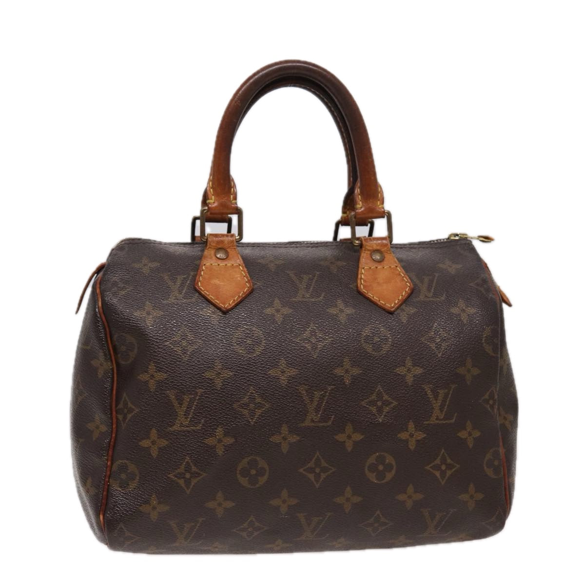 LOUIS VUITTON Monogram Speedy 25 Hand Bag M41528 LV Auth yk13561