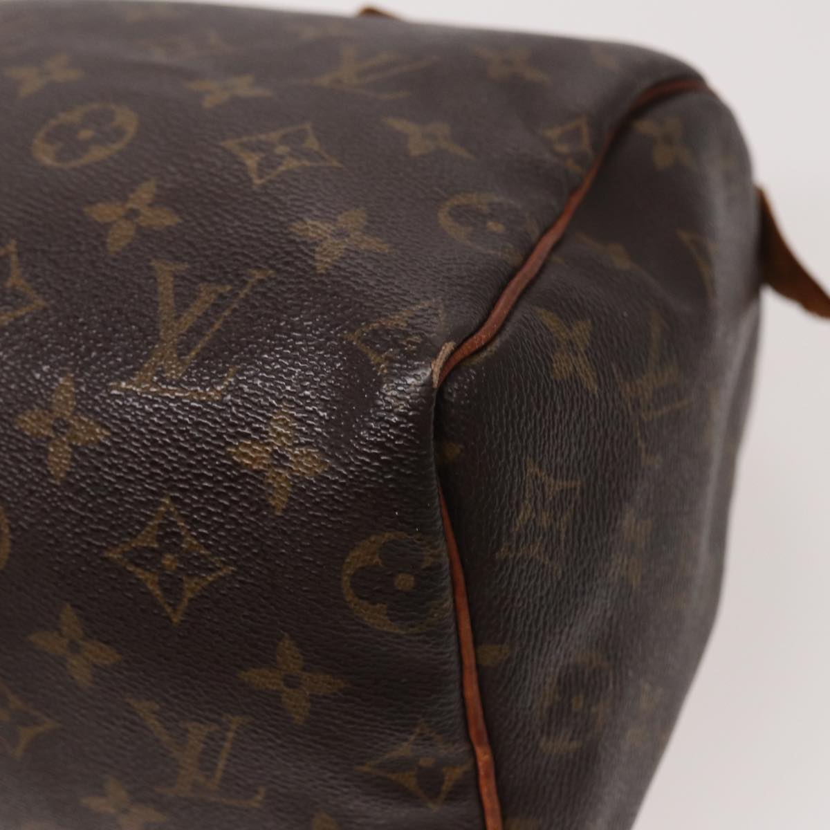 LOUIS VUITTON Monogram Speedy 25 Hand Bag M41528 LV Auth yk13561