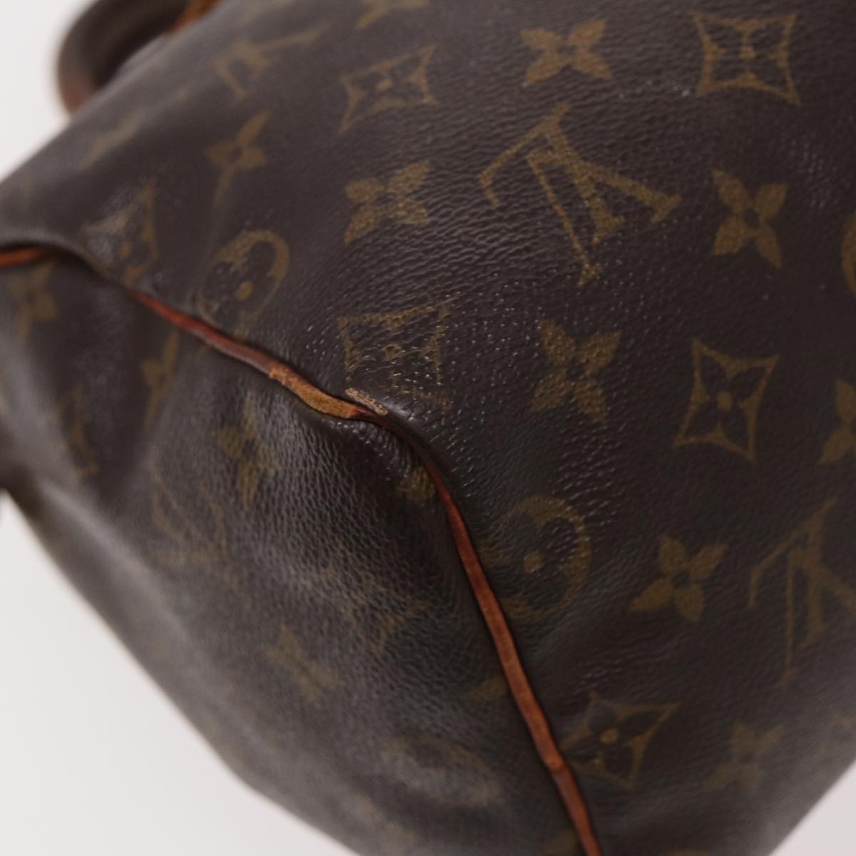 LOUIS VUITTON Monogram Speedy 25 Hand Bag M41528 LV Auth yk13561