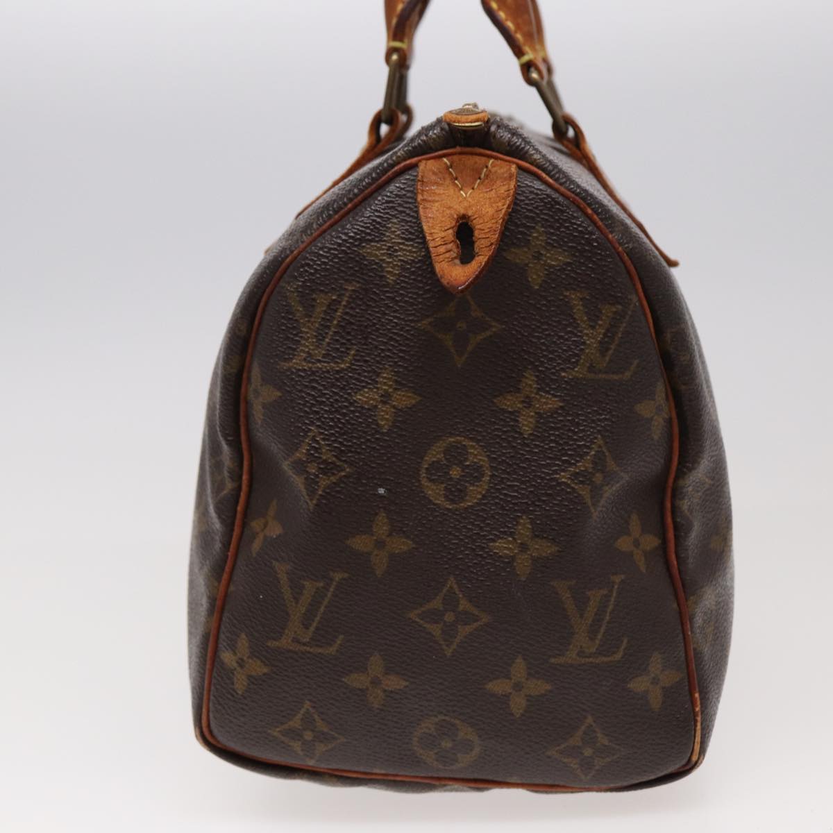 LOUIS VUITTON Monogram Speedy 25 Hand Bag M41528 LV Auth yk13561